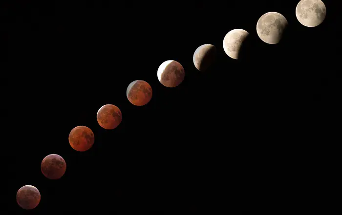 PHOTOS | Hoosiers capture photos of Lunar Eclipse on Thursday, March 13, 2025